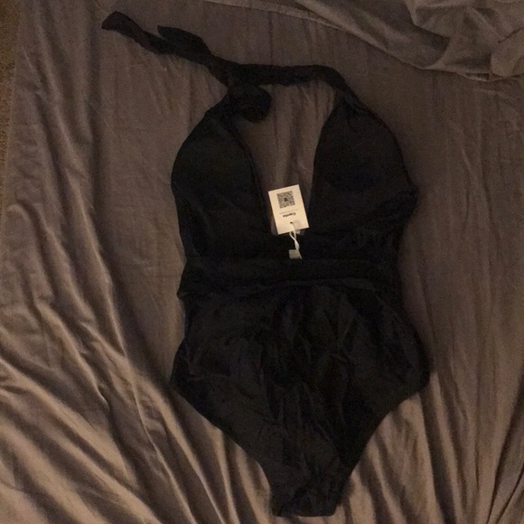 Cupshe Other Cupshe Black One Piece Bathing Suit Poshmark
